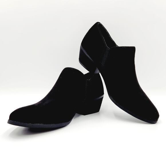 Dr. Scholl's Women Black Casual Block Heel Brief Zipper Ankle Booties Size US 7M - Picture 4 of 7